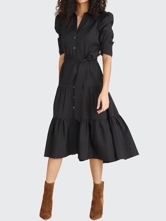Veronica Beard Dresses & Skirts - VERONICA BEARD
Zeila Belted Gathered Stretch-cotton Poplin Midi Dress
